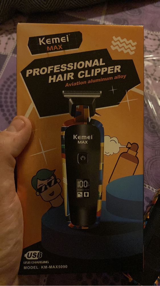 Trimmer Kemei Max