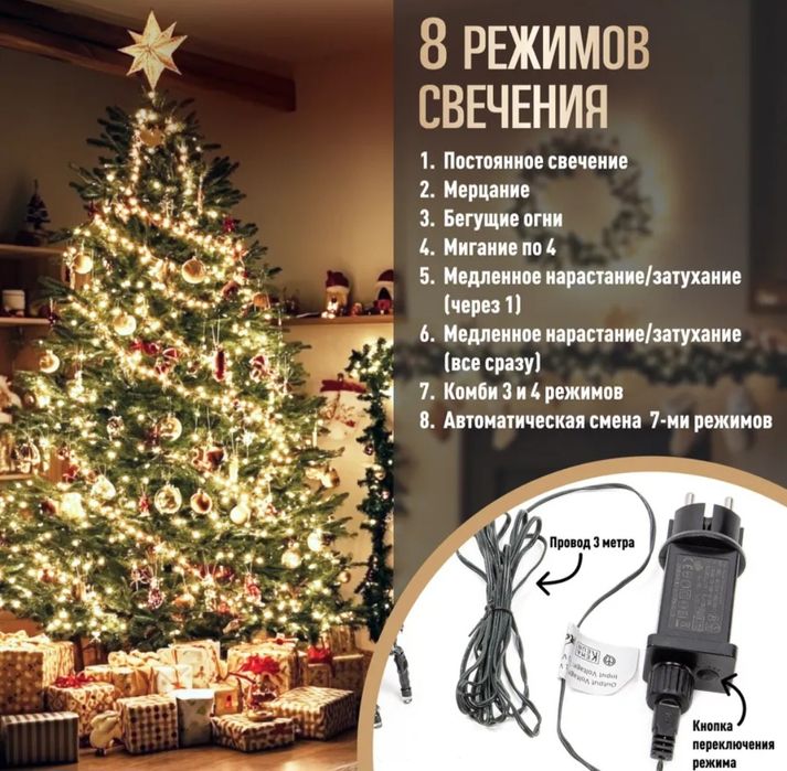 Гирлянда Winter Glade 2 штуки