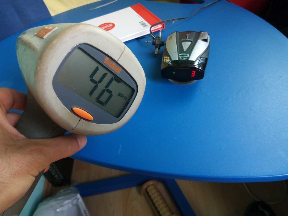 Detector radar XRS 9330 TESTAT CU PISTOL RADAR