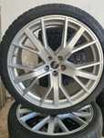 Audi RS6 plus performance 9.5Jx21 ET25 + зимни гуми 285/30/21 DUNLOP D