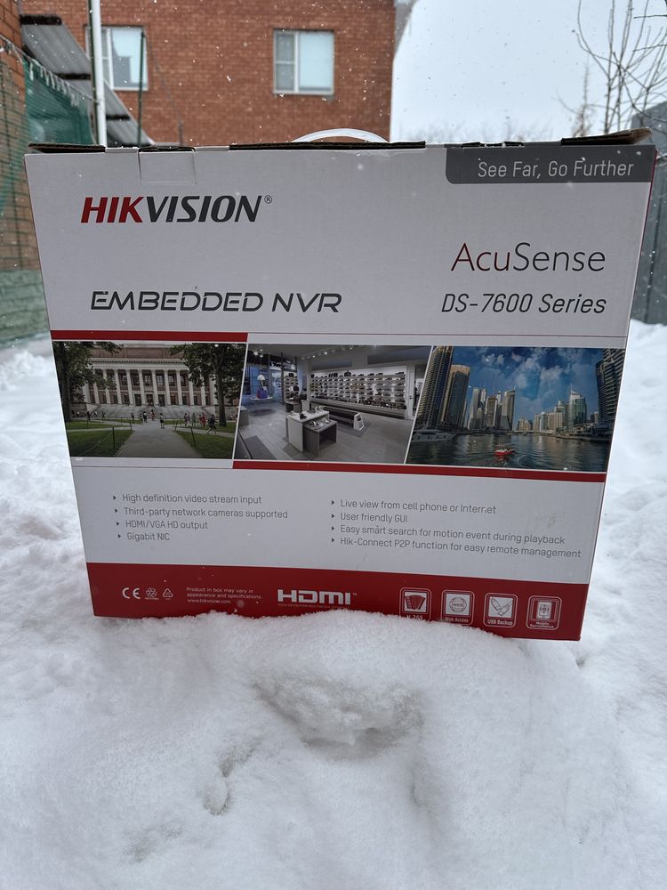 Hikvision, комплект видеонаблюдения