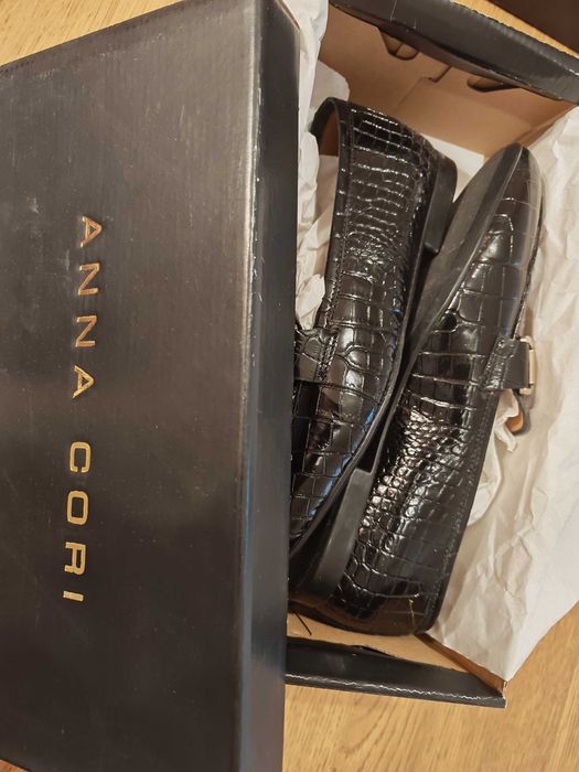 Pantofi casual dama din piele naturala - Anna Cori marimea 37