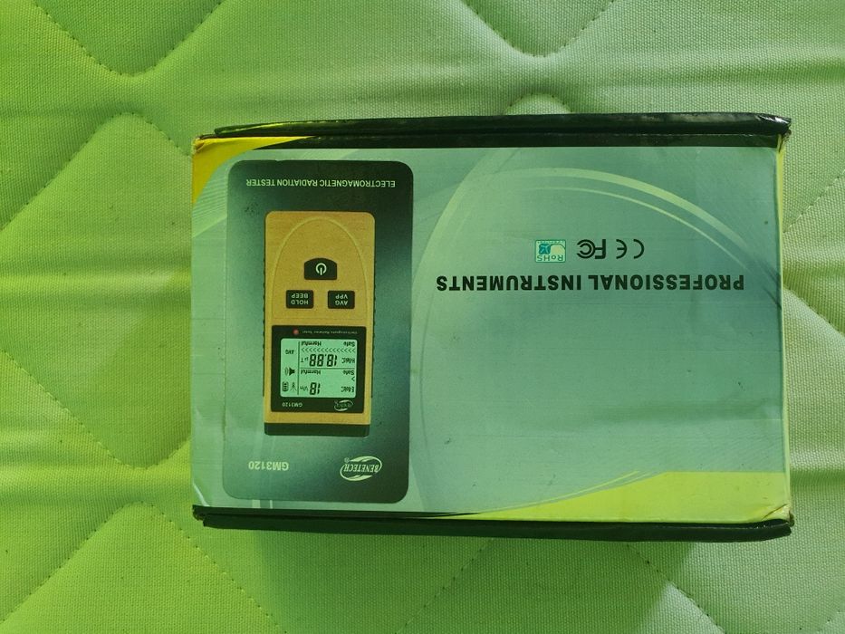 Уред за измерване на радиация магнитно поле wifi излъчване