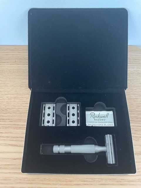 Aparat de ras clasic Rockwell 6S Crom Mat
