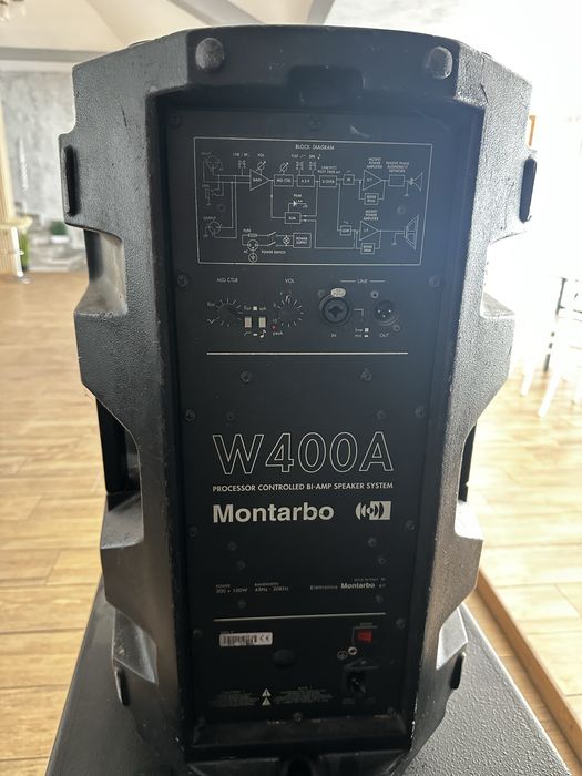 Boxea Montarbo W400A (Fbt,RCF,Dynacord)
