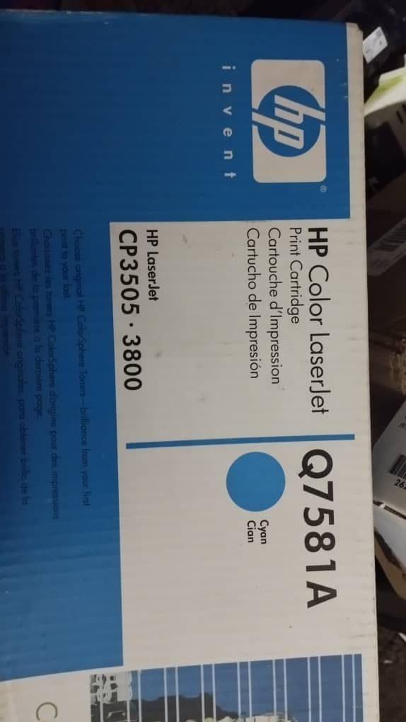 Картриджи hp разные цвета