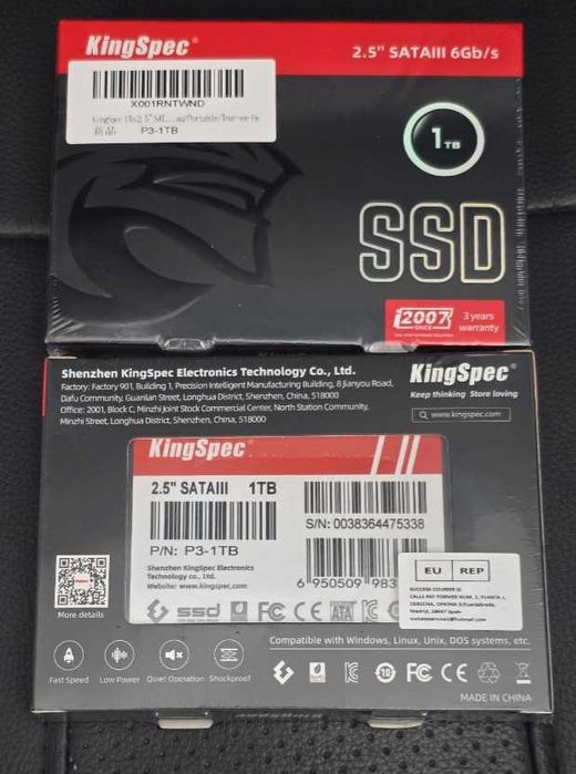 SSD 1TB Sata Kingspec la cutie, nou