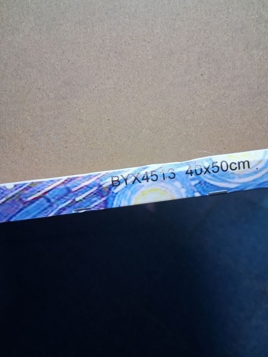 Tablou realizat manual