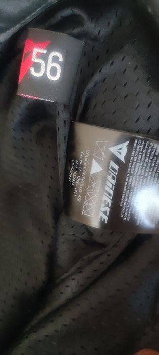 Оригинален кожен панталон телешки бокс тип дънки Даинезе/Dainese