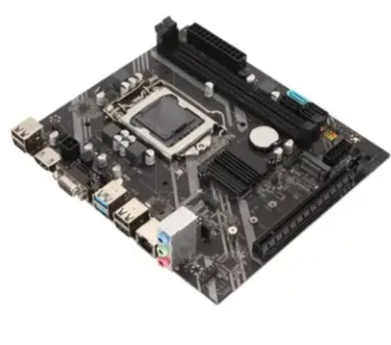 Placă de bază B75 ATX pentru jocuri cu canal dublu DDR3, SATA3.0, PCIe