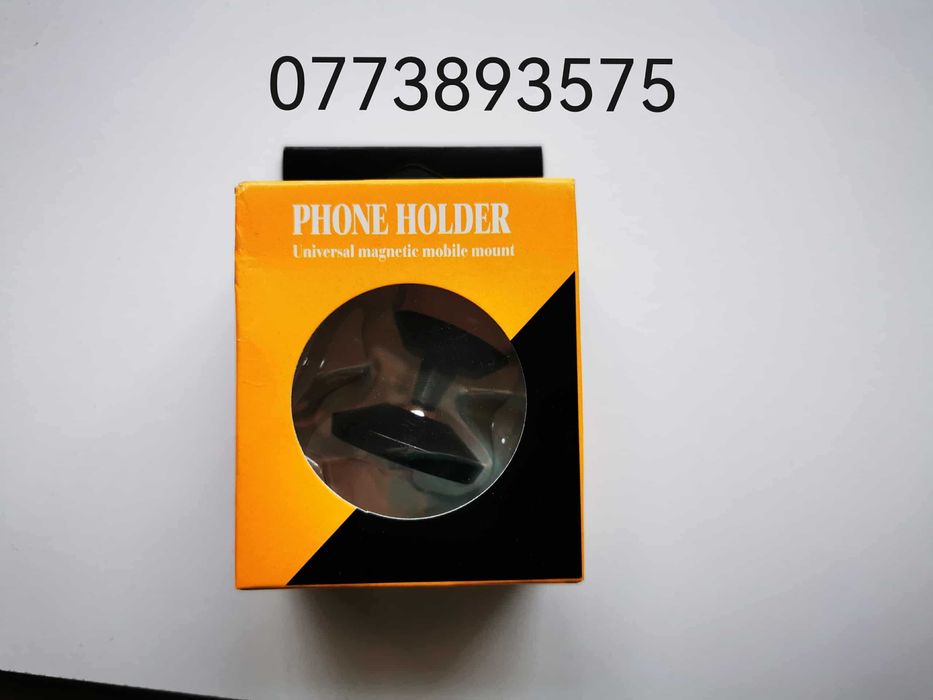 Suport auto masina pt telefon mobile prindere adeziva magnetica