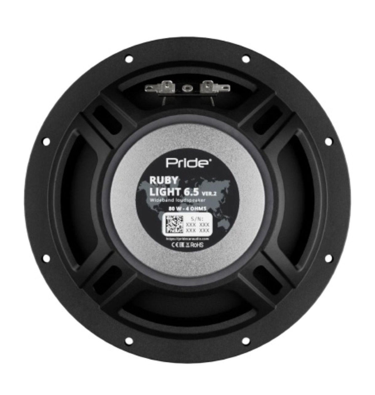 Колонки Pride Ruby Light 6.5 v2 R16. Новый.