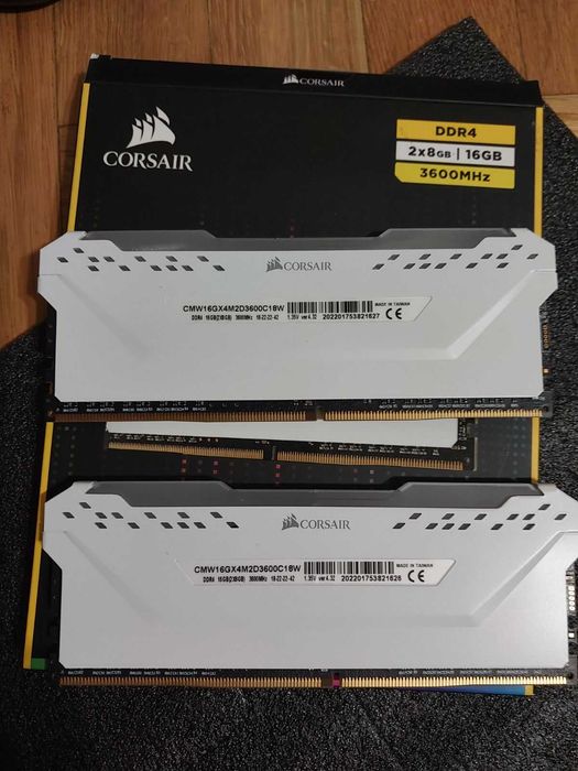16GB DDR4 G.Skill, Corsair, Fanxiang - 3600Mhz, 3200Mhz