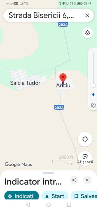 Vand teren intravilan Sat Ariciu Braila