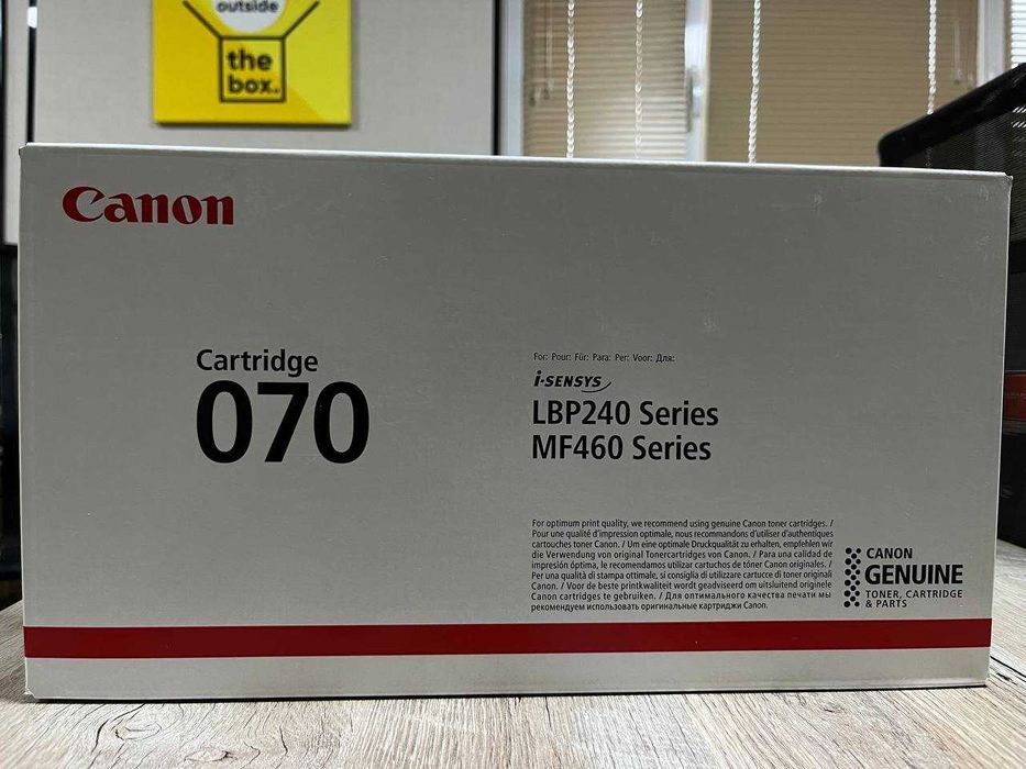 Картридж 070 Canon. Новый, оригинал