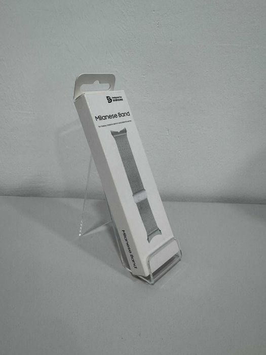 ZAP AMANET MARGEANULUI- Curea ceas Samsung Watch 4/5 44mm Silver #5665