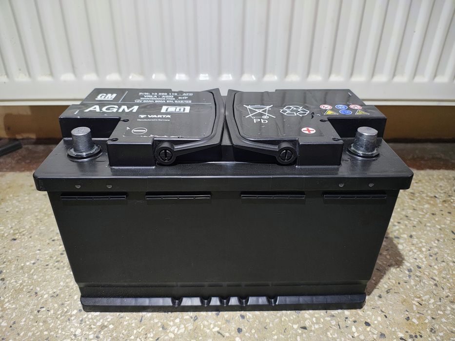 Baterie originala GM Varta 80Ah AGM start stop import.