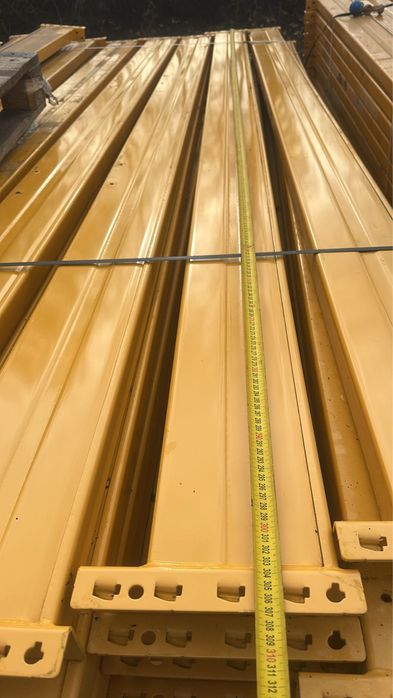 Rafturi metalice pentru depozitare paleti  4500 kg pe nivel