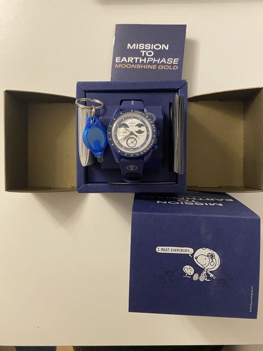 Omega x Swatch Mission to Earthphase-Moonshine Gold Beaver Moon