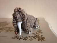 cadou rar Mamut handmade Peru 1980 figurina mica vintage colectie