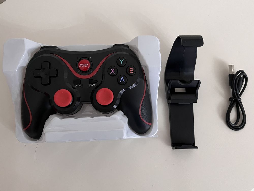 Игровой контроллер GEN GAME X3 черный-красный