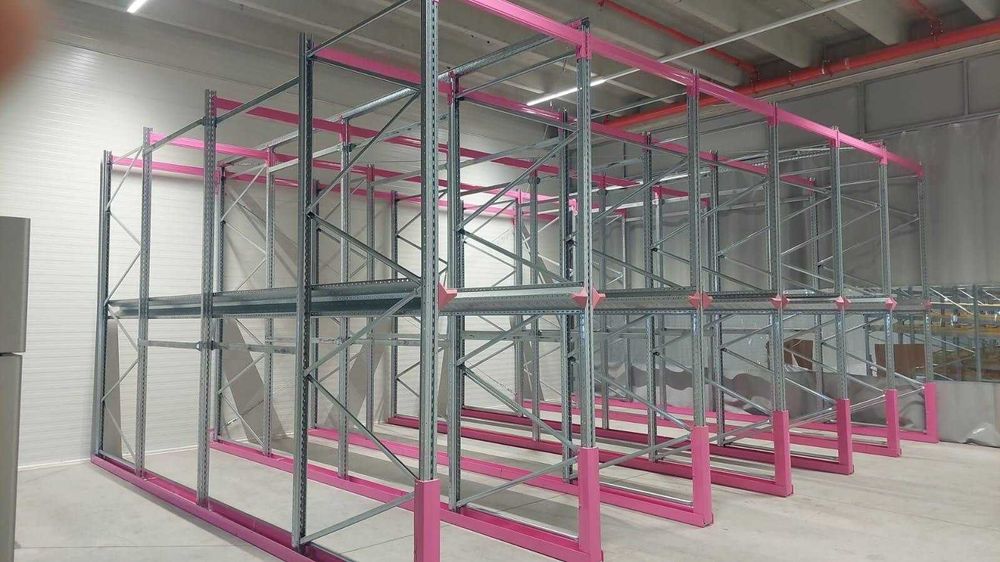 Rafturi metalice drive in