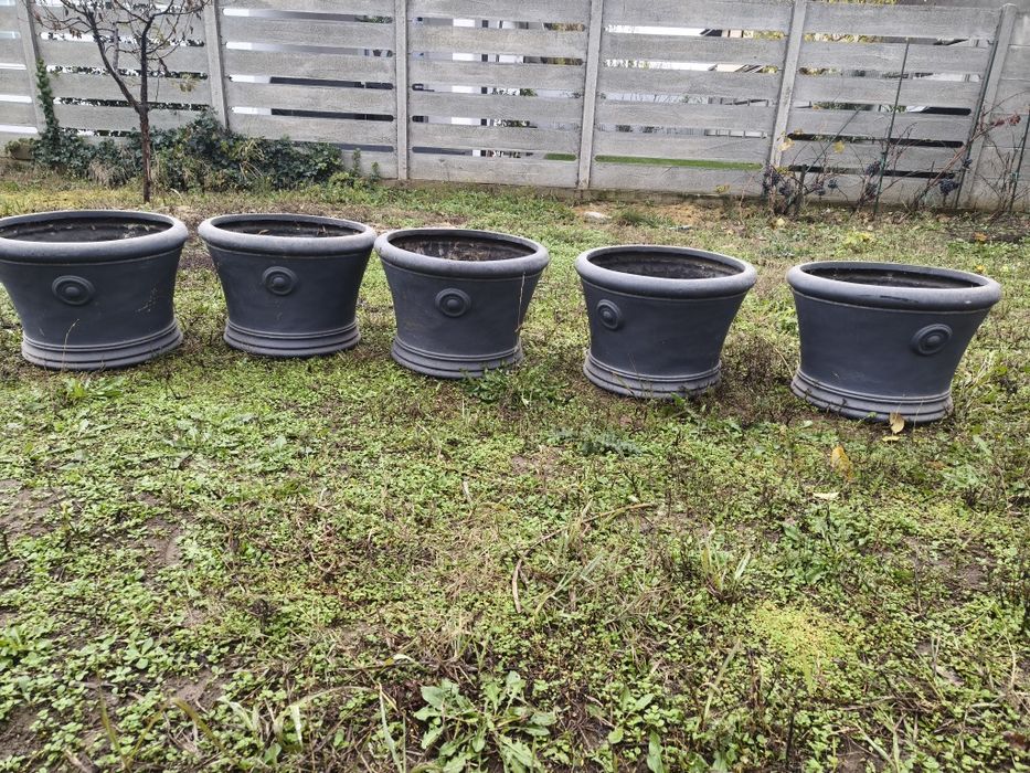 Ghivece flori din fibra de sticla