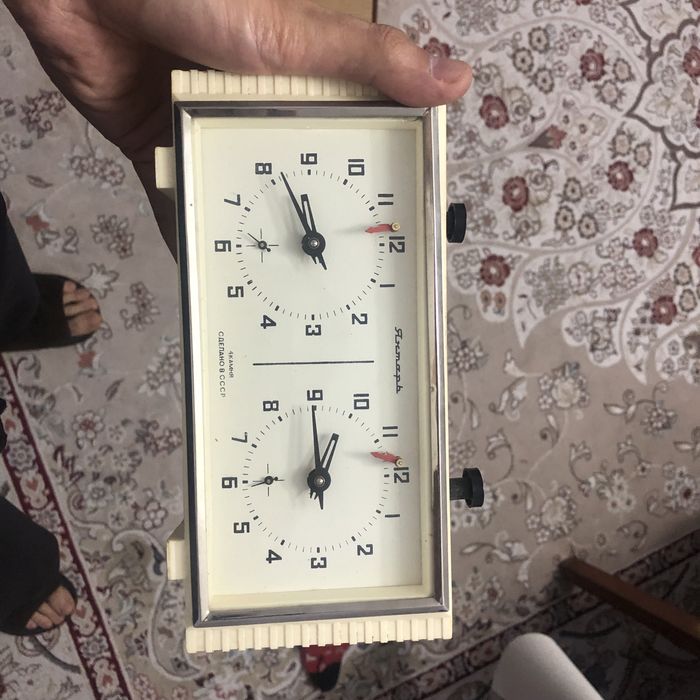 Шахматные часы Янтарь СССР