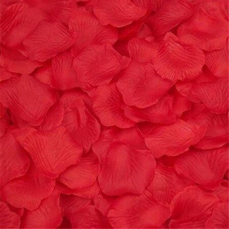 Изкуствени листа от рози - червен цвят