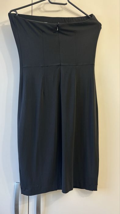 Черна официална рокля Mango