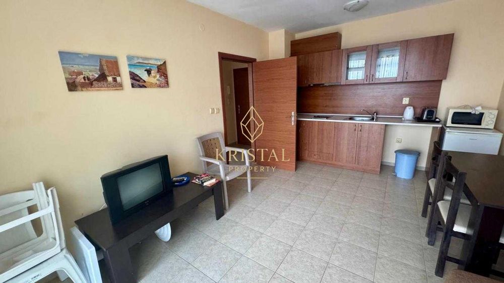 ID: 459 Апартамент 1+1 на първа линия море в Слънчев бряг