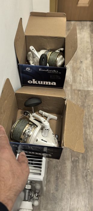 Макара Окума beachcaster speclar pro90