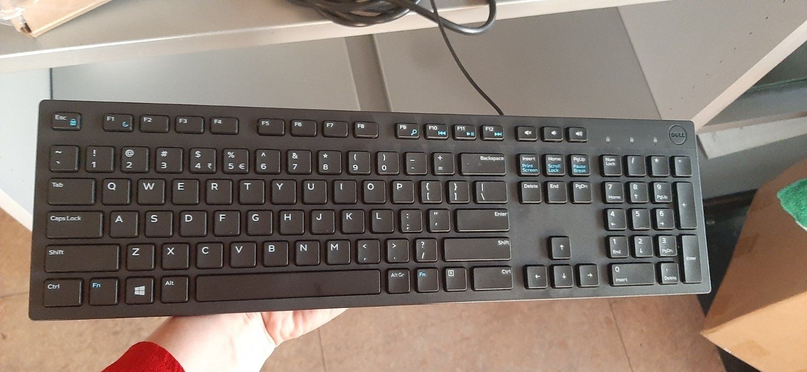 Чисто нова!!! Dell KB216 Wired Multimedia Keyboard Black Retail