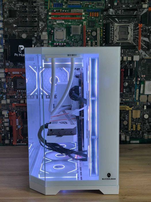 Core I7 10700  Белоснежный корпус