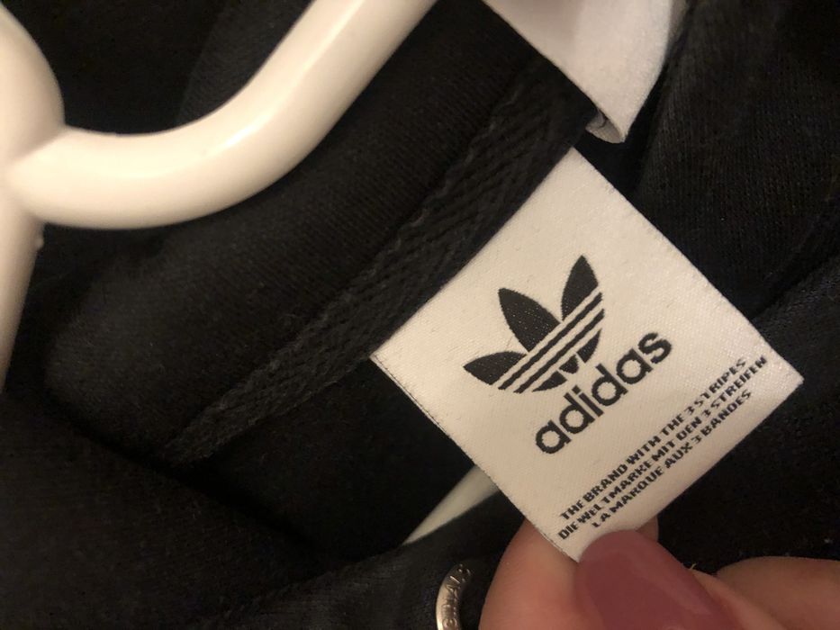 Hanorac adidas, culoarea negru