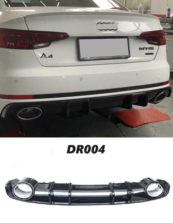 Дифузьор Audi RS4 S line 16 - 18  ауди а4 рс4 2.0tdi tfsi 3.0TDI 2.5
