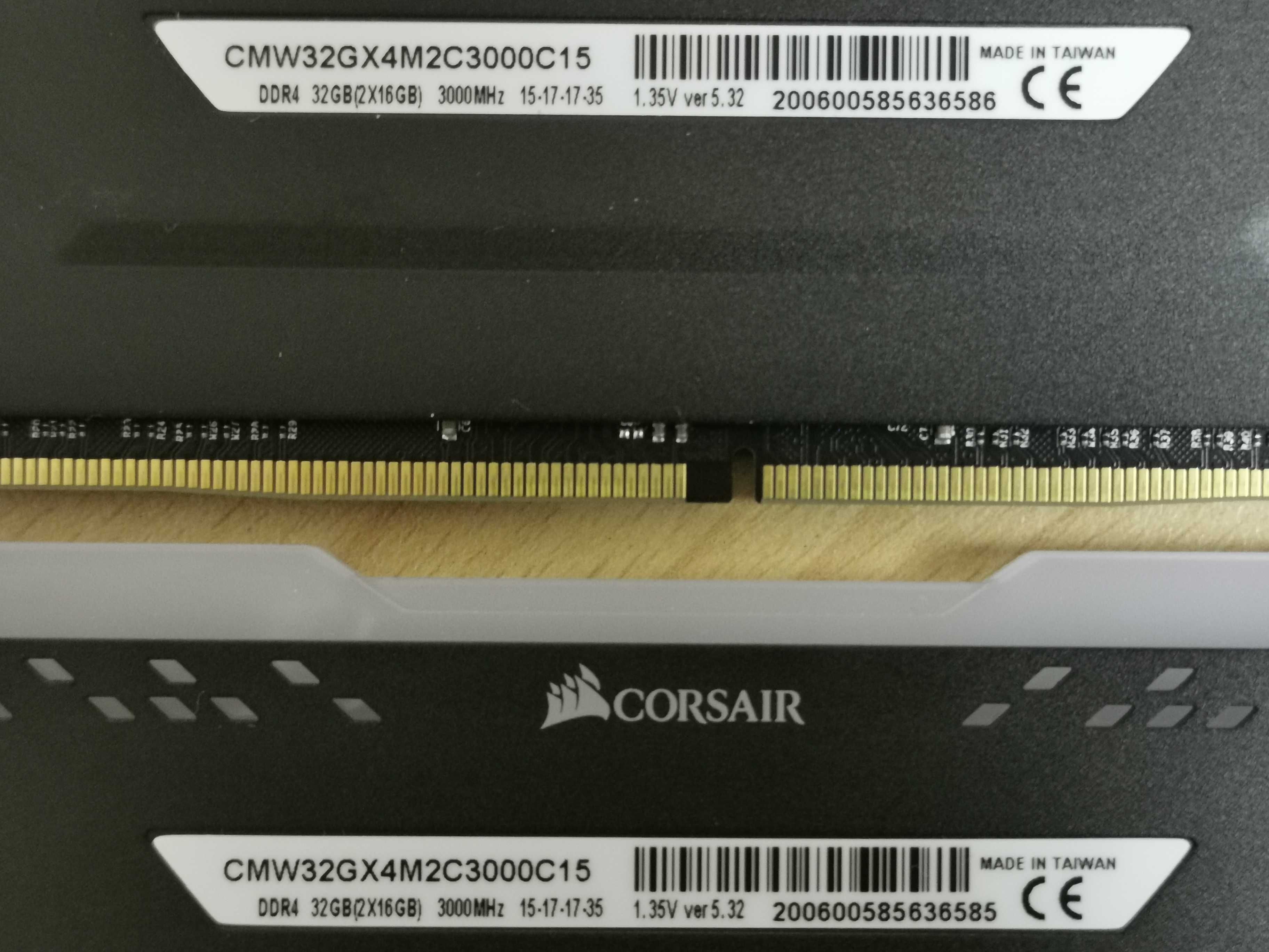 Corsair Vengeance RGB Pro 32GB kit (2x 16GB) 3000MHz DDR4 рам памет