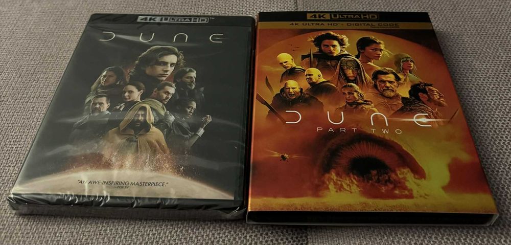 Dune 4K Ultra HD, sigilat + Dune Part Two 4K Cu Slipcover