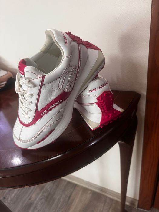 Karl Lagerfeld маратонки естествена кожа 38 номер