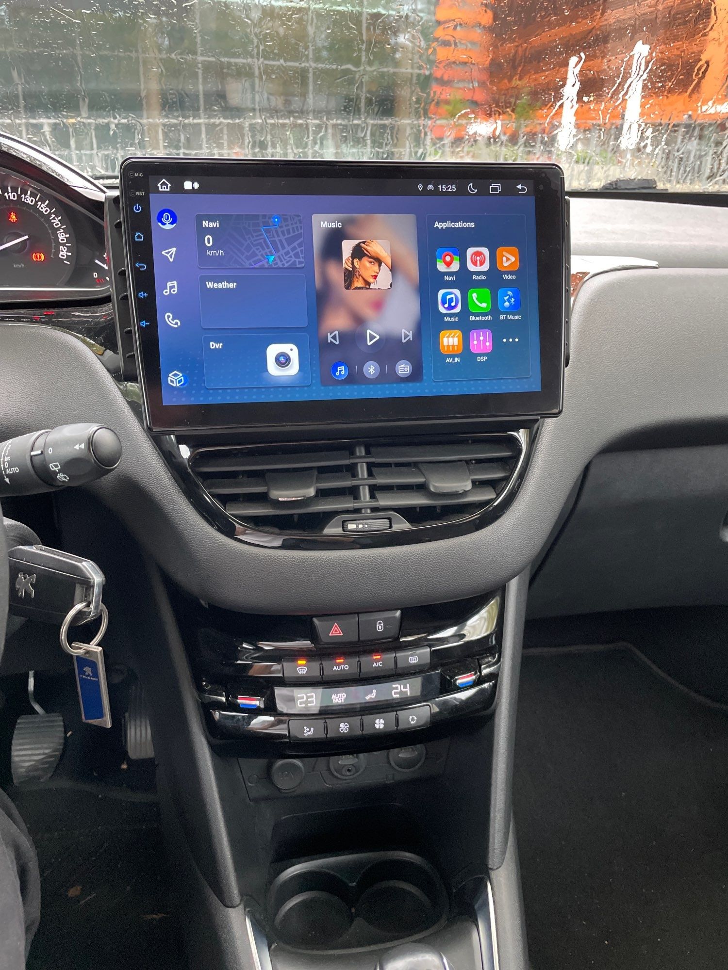 Peugeot 208/2008 мултимедия Android GPS Навигация