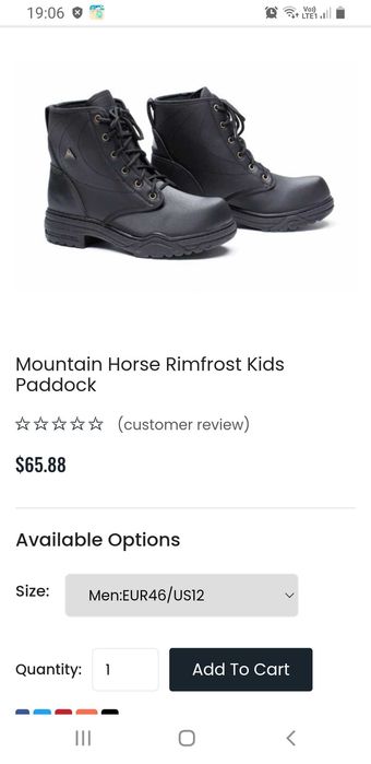 Ghete Mountain horse thermolite nr 36