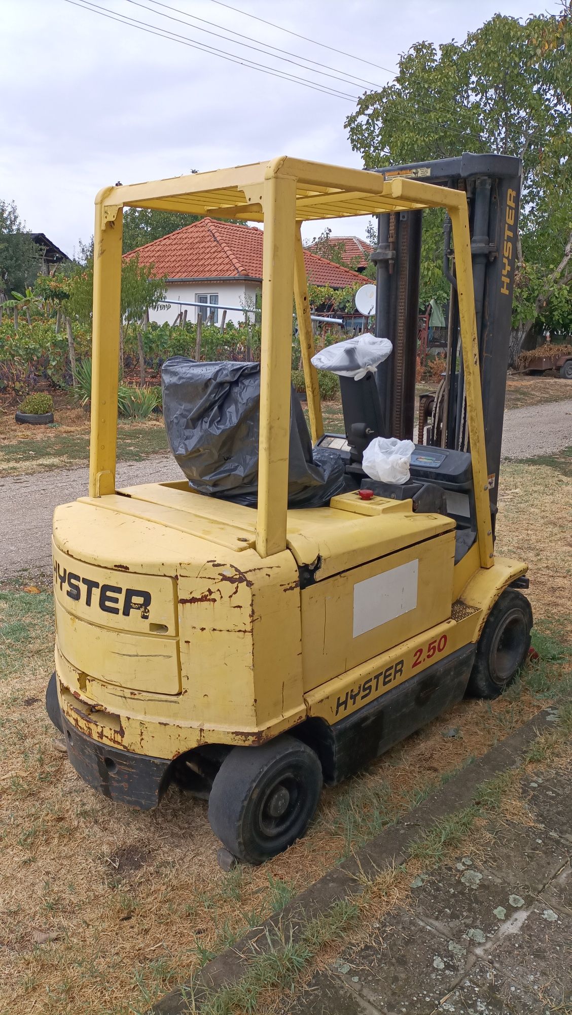 Електрокар HYSTER (мотокар)