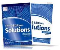 Учебник Solutions Advanced 3rd edition в отличном состоянии