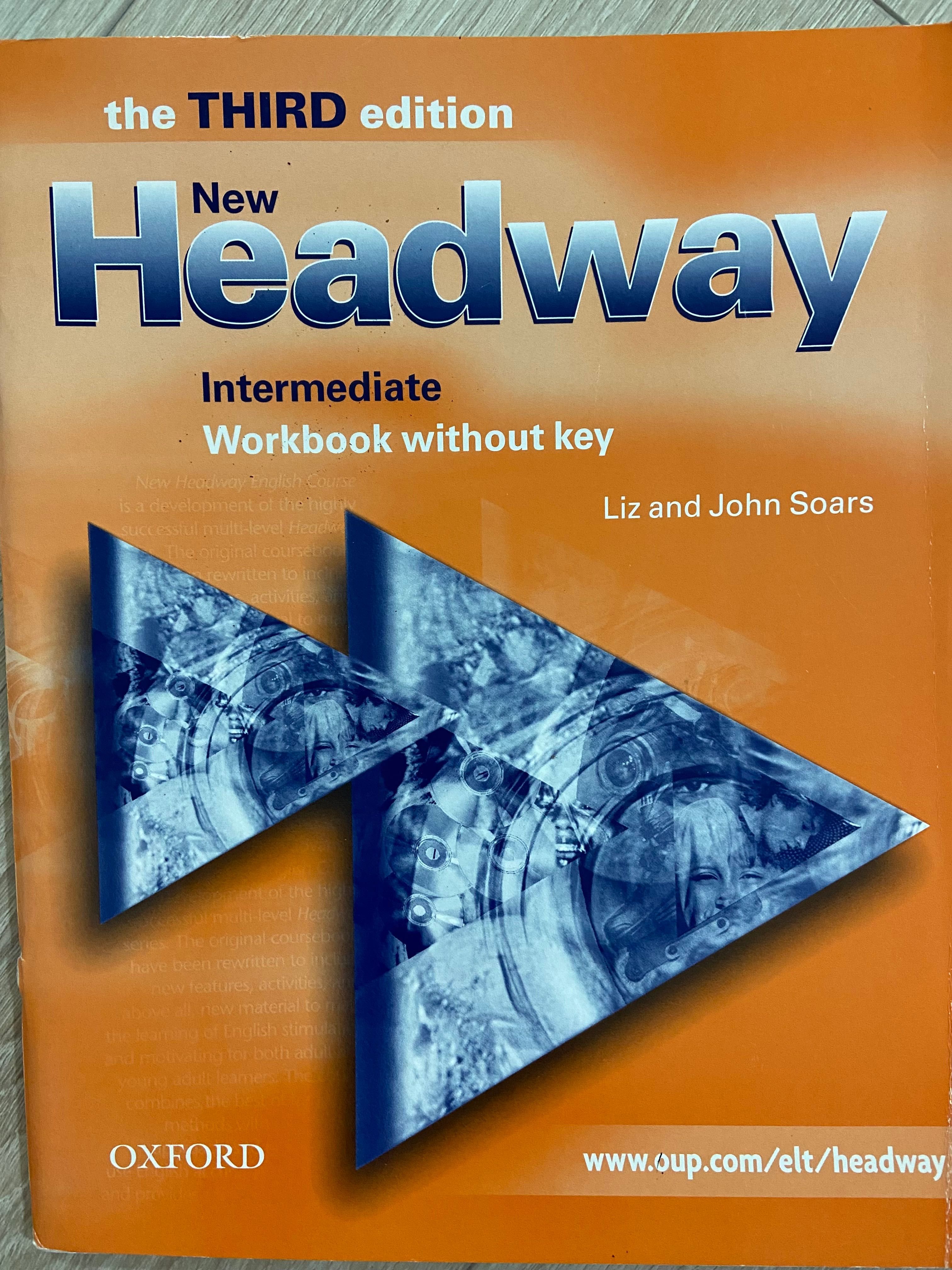 “Headway”  Intermediate,Workbook without key,OXFORD..