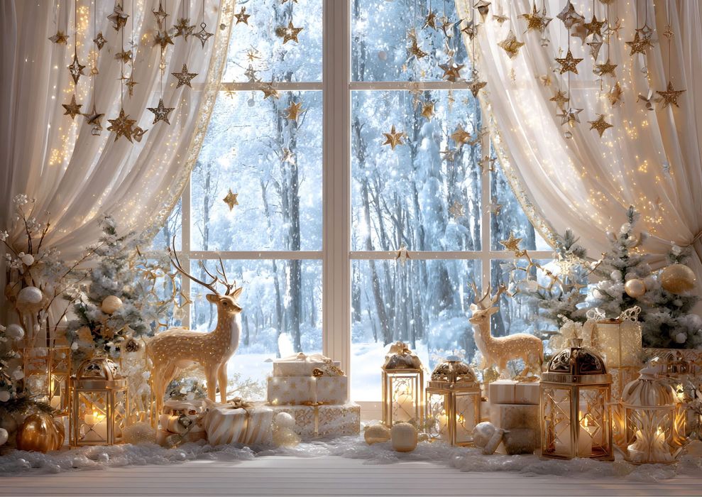 Красиви Коледни декори училища читалища детска градина офис