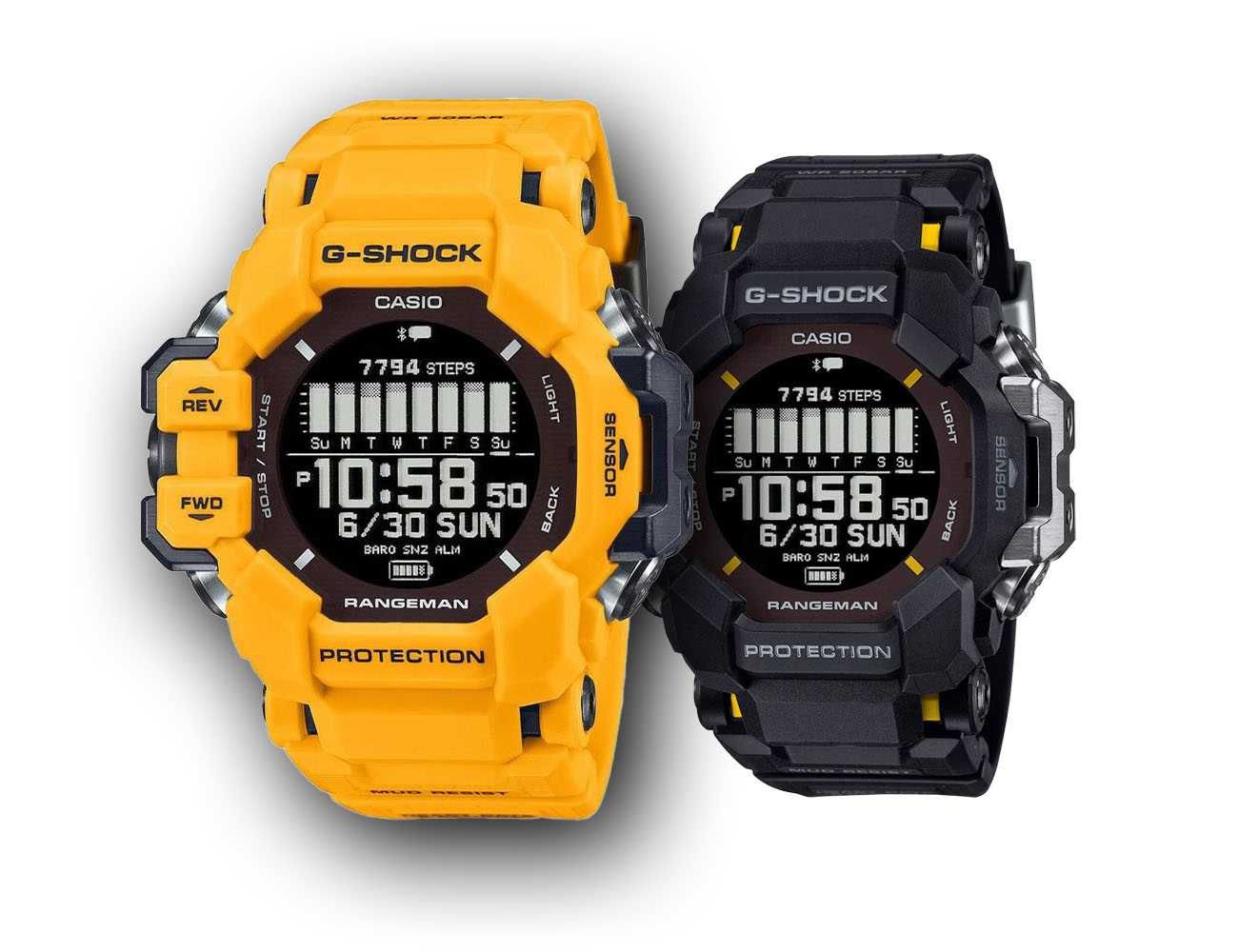 Мъжки часовник Casio G-Shock Rangeman GPR-H1000-9ER и GPR-H1000-1ER