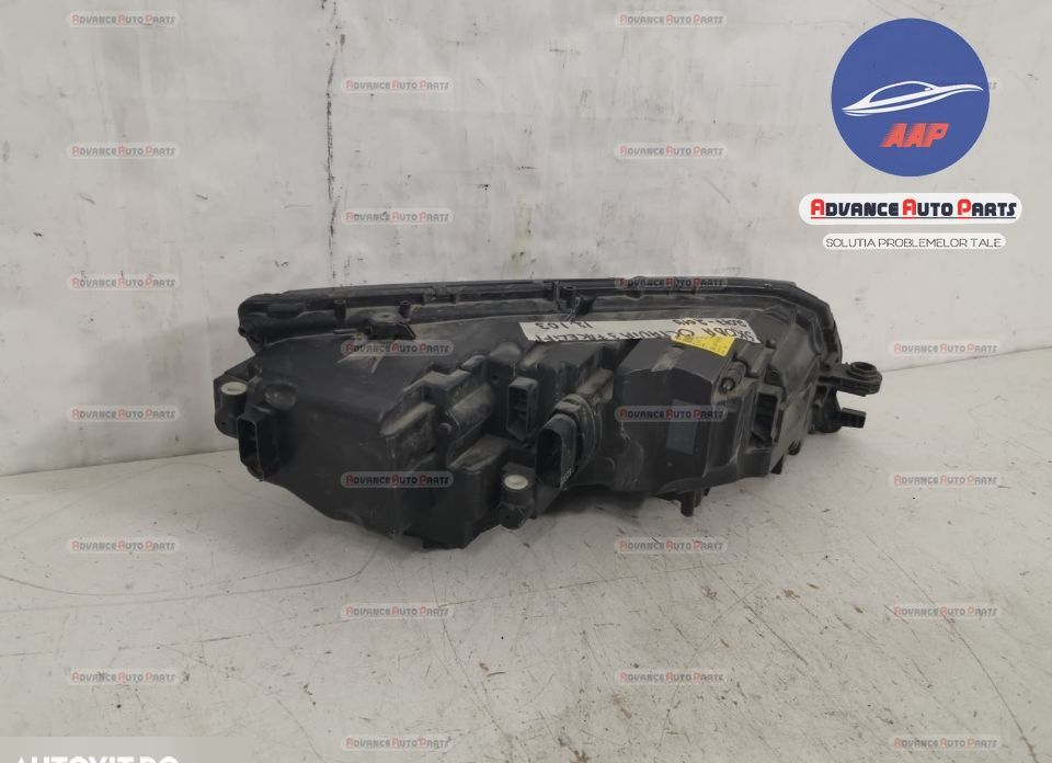 Ляв фар оригинален с Full Led Шкода / Skoda Octavia 3 [фейслифт] Ориги