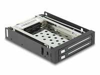 Delock Carcasă HOT SWAP 3.5″ pentru 1 SAU 2 x SATA HDD / SSD de 2.5″