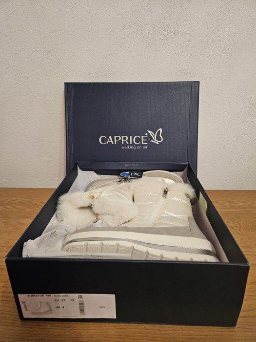 Vând Ghete damă Caprice Pearl Comb,mărimea 37-noi în cutie!