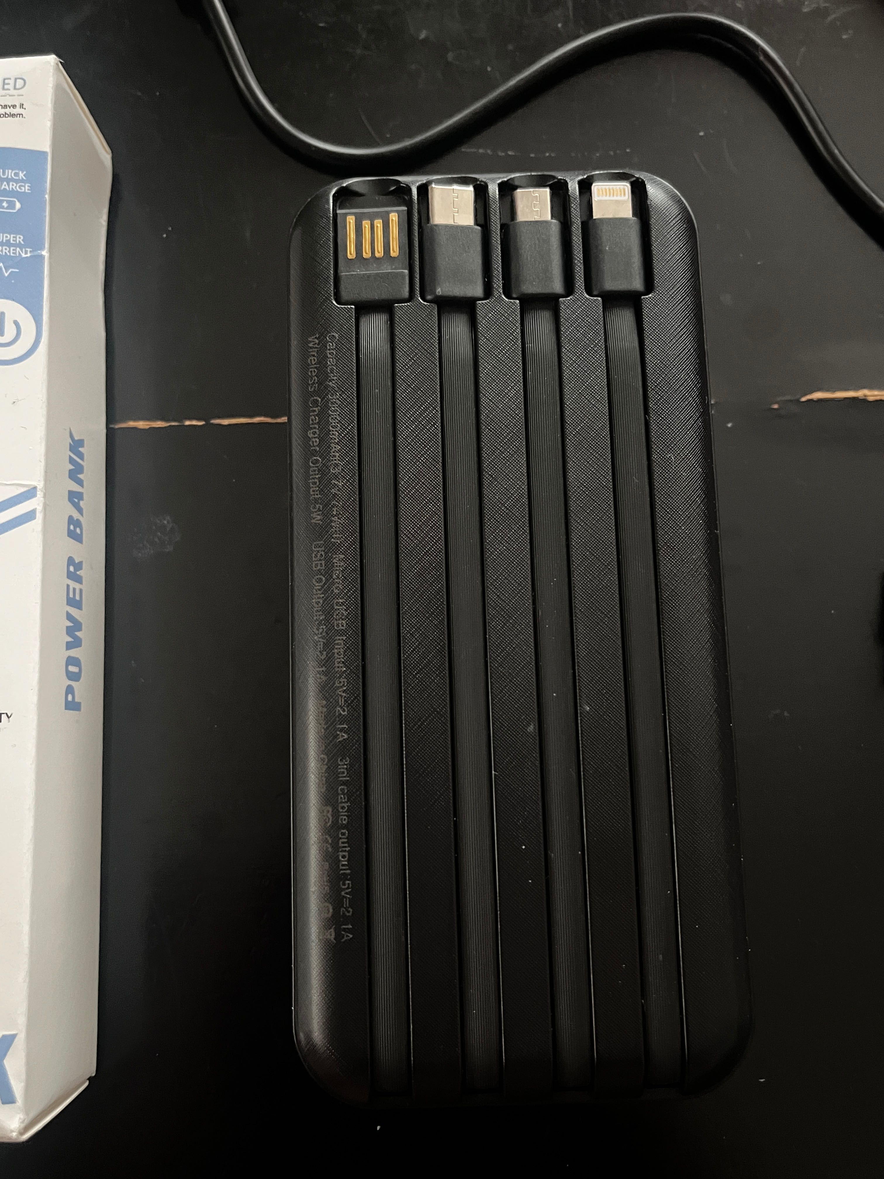 Външна батерия STELS Q90, PowerBank, 30000mAh, Черен НОВ!!!
